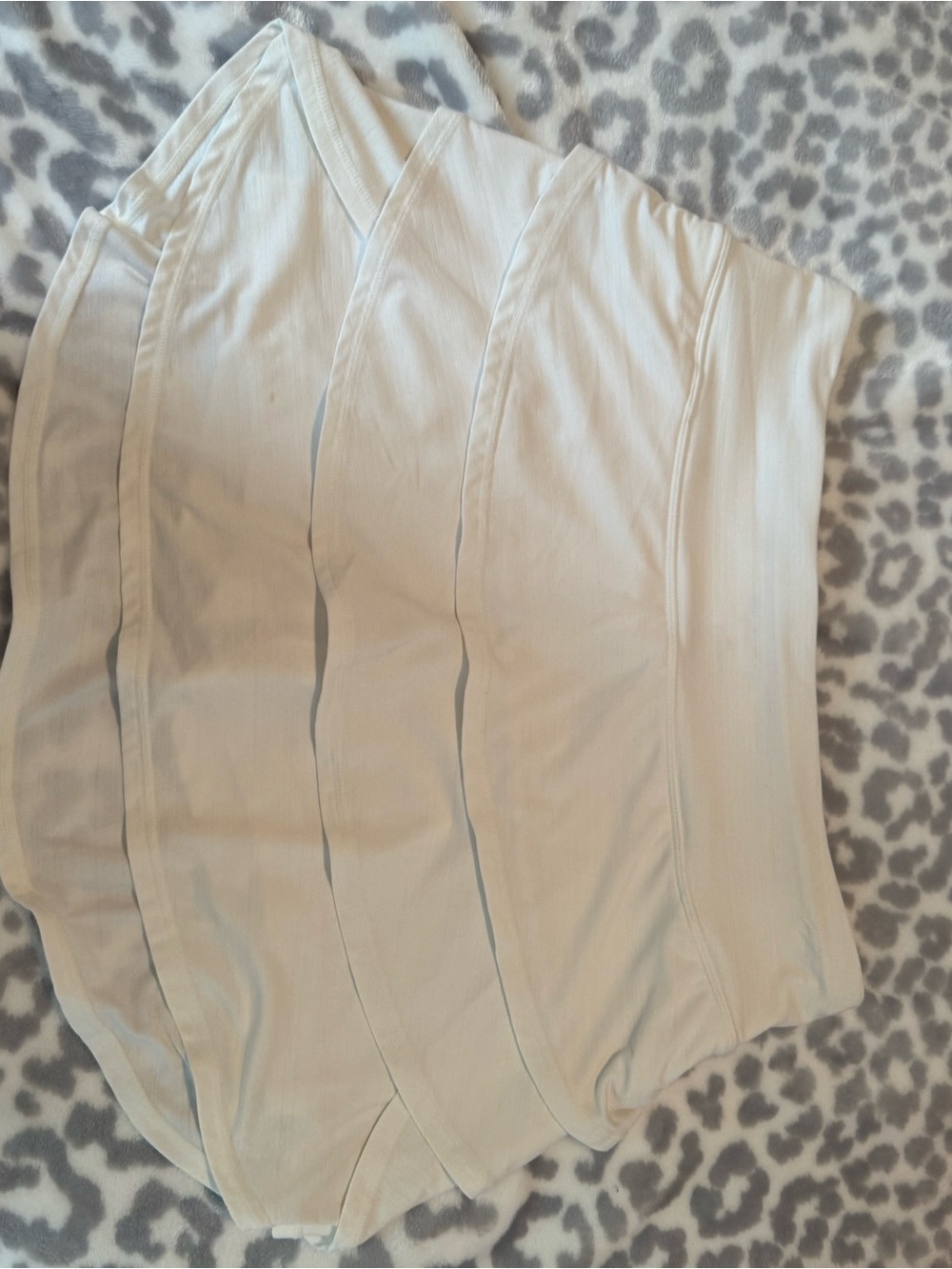 White Tiered Stretch Tennis Skirt